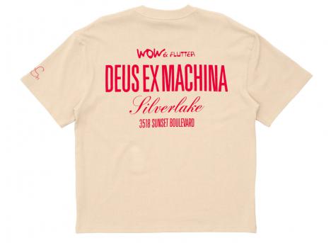 Deus Ex Machina Sensory Overload Tee Pebble White