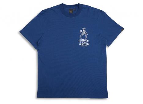 Deus Ex Machina Seoul Address Tee Mechanic Blue