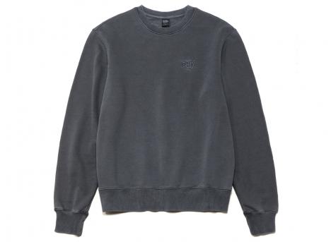 Deus Ex Machina Shield Garment Dyed Crew Anthracite