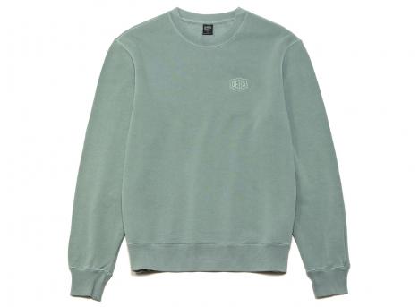 Deus Ex Machina Shield Garment Dyed Crew Shale Green