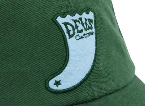 Deus Ex Machina Single Fin Dad Cap Hillside Green