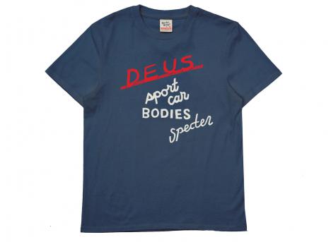 Deus Ex Machina Specter Workshop Tee Azure Navy