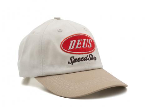 Deus Ex Machina Speedshop Cap Dirty White