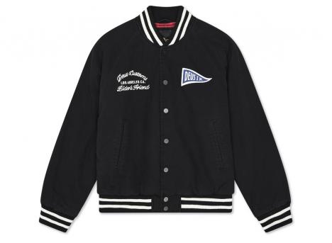 Deus Ex Machina Stadium Jacket Black DMS256384