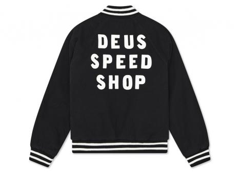 Deus Ex Machina Stadium Jacket Black DMS256384