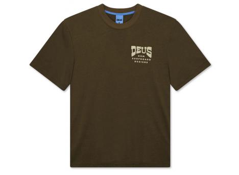 Deus Ex Machina Stinger Tee Dark Olive DMF251253C