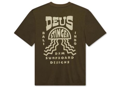 Deus Ex Machina Stinger Tee Dark Olive DMF251253C