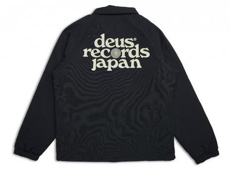 Deus Ex Machina Strata Coach Jacket Black