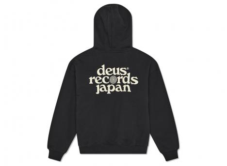 Deus Ex Machina Strata Hoodie Black DUF258378