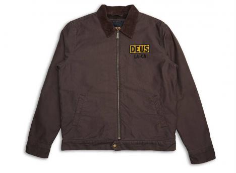 Deus Ex Machina Super Stitious Jacket Choc Brown