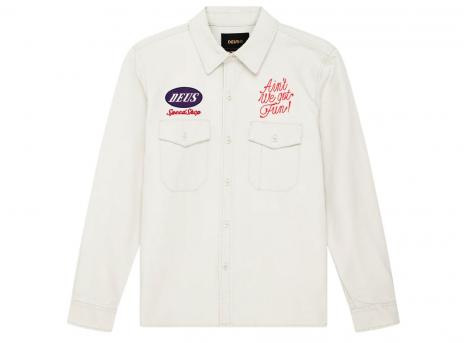 Deus Ex Machina Tin Lizzie Shirt Dirty White
