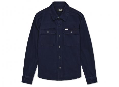 Deus Ex Machina Vacay Overdye Shirt Indigo DMF255451