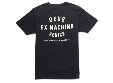 Deus Ex Machina Venice Skull Tee Black