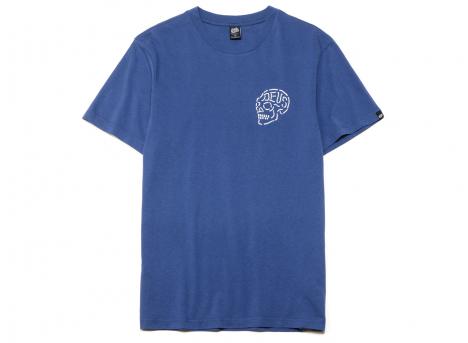 Deus Ex Machina Venice Skull Tee Blue