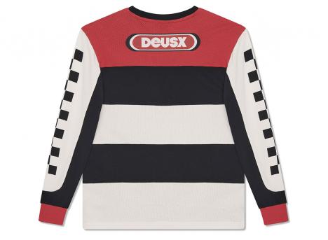 Deus Ex Machina Vilander Moto Jersey Valiant Red Combo