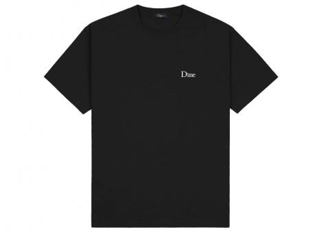 Dime Classic Small Logo Tshirt Black