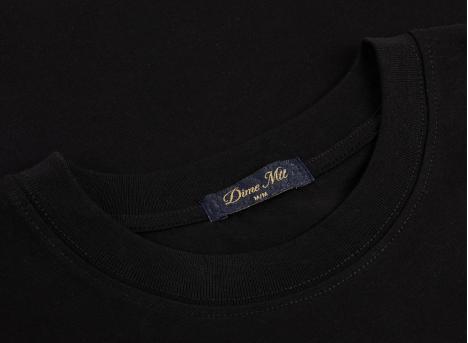 Dime Cursive Cloud Tee Black