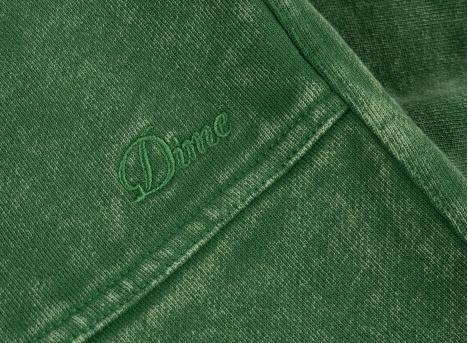 Dime Cyclone French Terry Shorts Evergreen Snow Washed