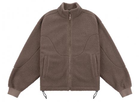 Dime Fleece Sherpa Zip Mocha