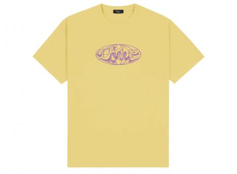 Dime Globe Tshirt Mustard