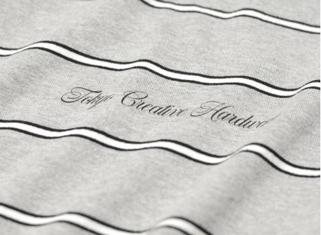 Edwin Bolton Tshirt Grey Marl / White I035000