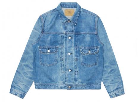 Edwin Denim Jacket Kaihara Blue Light Used I036717
