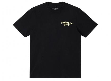 Edwin Fruits Of Love Tshirt Black I035784