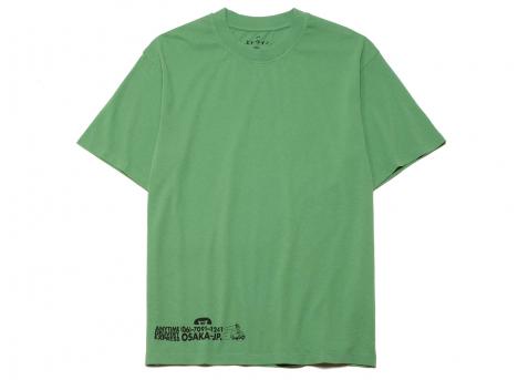 Edwin Kaibutsu Izakaya Tshirt Mint Green I035031