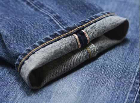 Edwin Loose Fit Kurabo Denim Blue Dark Used I034256