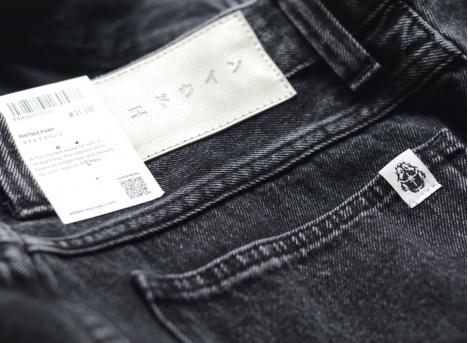 Edwin Matrix Pant Pembroke Denim Black Matt Wash I034933