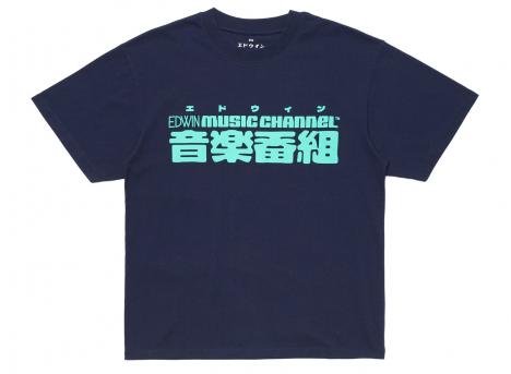 Edwin Ongaku Tshirt Maritime Blue I036618