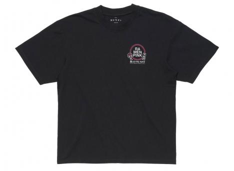 Edwin Ramen Pink Tshirt Black I036627
