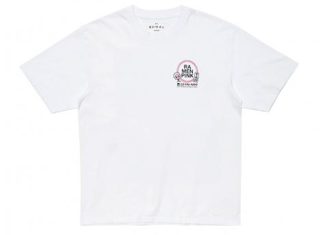 Edwin Ramen Pink Tshirt White I036627