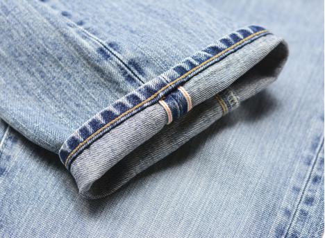 Edwin Regular Straight Kurabo Denim Blue Light Used I034254