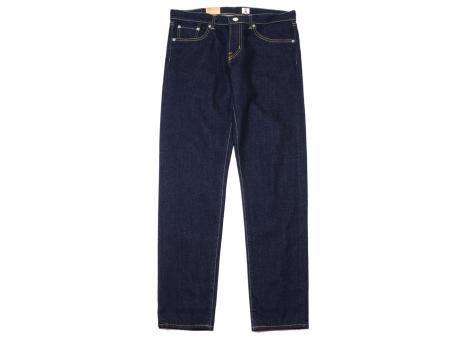 Edwin Regular Tapered Kaihara Stretch Denim Blue Rinsed I032057