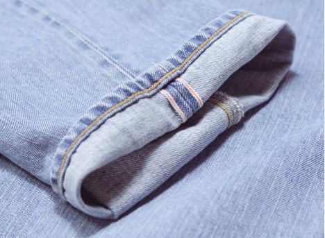 Edwin Regular Tapered Kurabo Denim Red Selvage Blue Light Used I030675