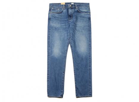 Edwin Slim Tapered Kaihara Pure Indigo Denim Blue Mid Used I032060
