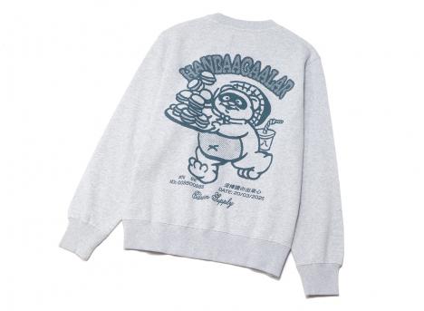 Edwin Tanuki Sweat Grey Marl I036088