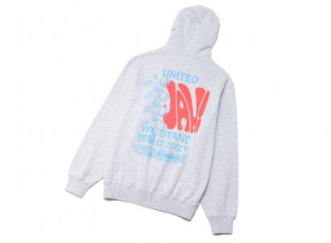 Edwin United We Stand Hoodie Sweat Grey I036409