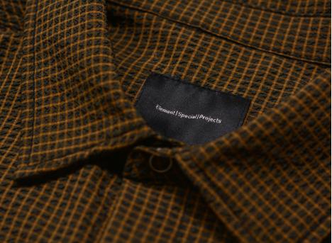 Element ESP Zephyr Shirt Micro Check Brown
