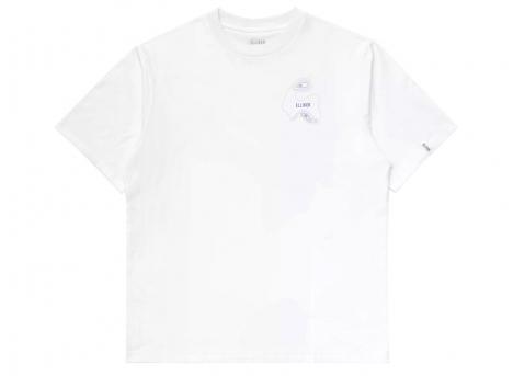 Elliker Rill Hand Print Tshirt White