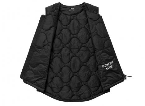 Elliker Satron Insulated Onion Quilt Vest Black