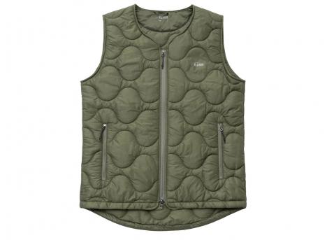Elliker Satron Insulated Onion Quilt Vest Khaki