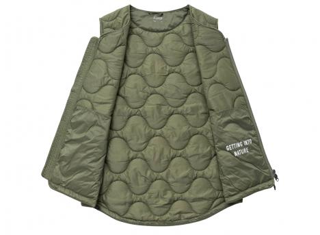 Elliker Satron Insulated Onion Quilt Vest Khaki