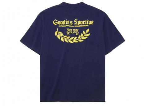 Goodies Sportive Caesar Tee Navy CNT25