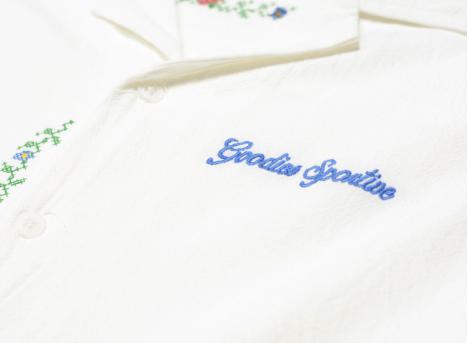 Goodies Sportive Chardonnay Flower Shirt White