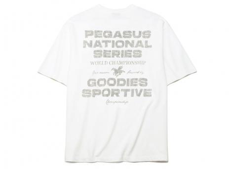Goodies Sportive Pegasus Series White Tee