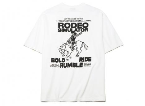 Goodies Sportive Rodeo Simulator White Tee