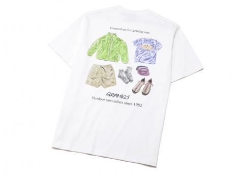 Gramicci Geared Up Tee White