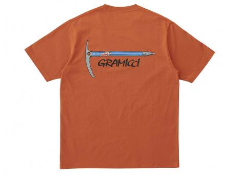 Gramicci Ice Axe Tee Burnt Orange G5FU-T083